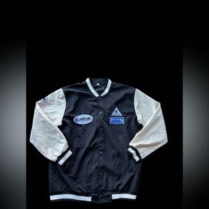 ✨vintage 90s varsity jacket with embroidered logo✨